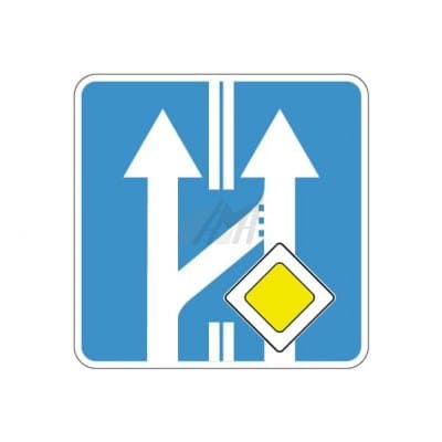 купить 5.15.7д, 5.15.8д, 5.15.9д Перестроение на параллельную проезжую часть в Березниках